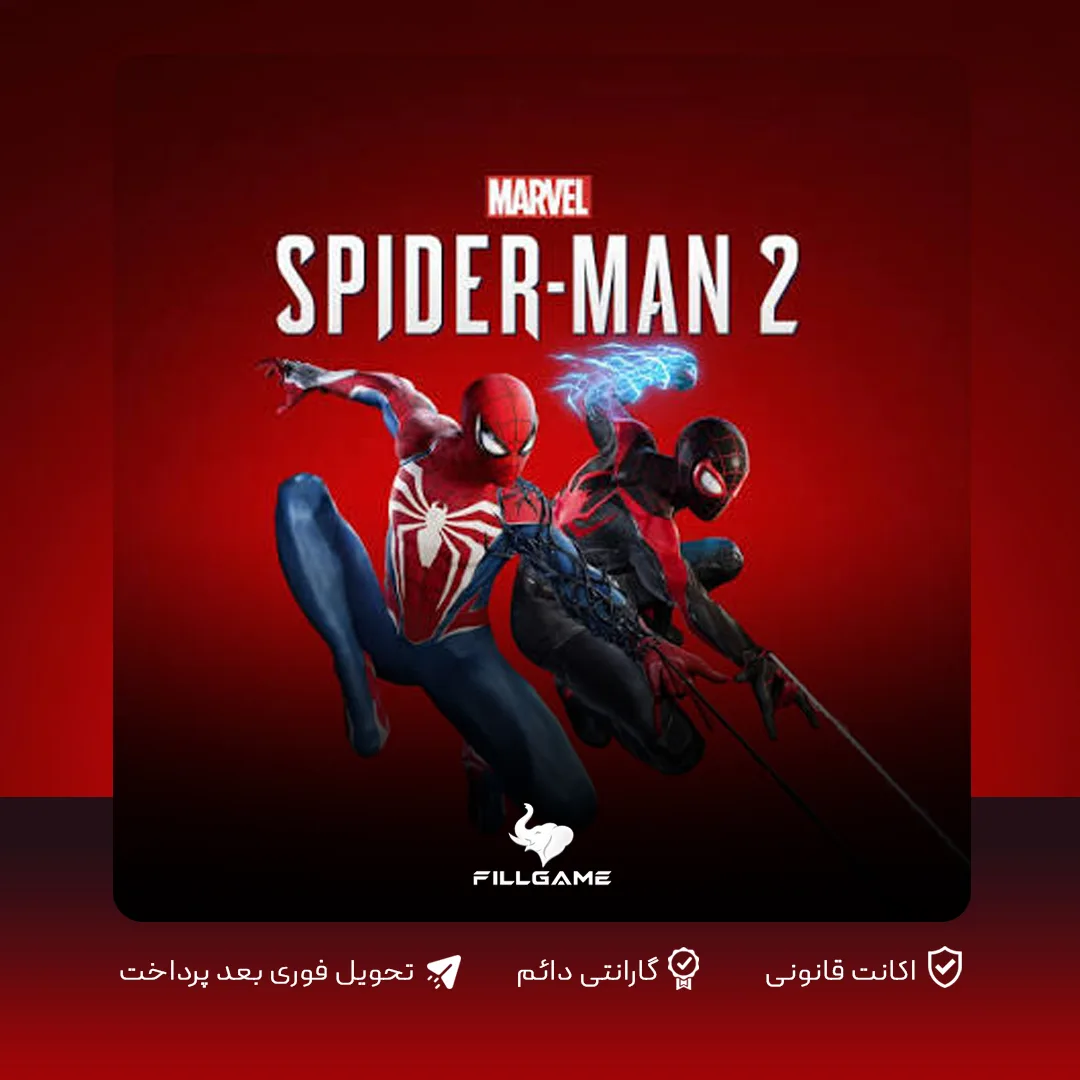 اکانت بازی Spiderman 2