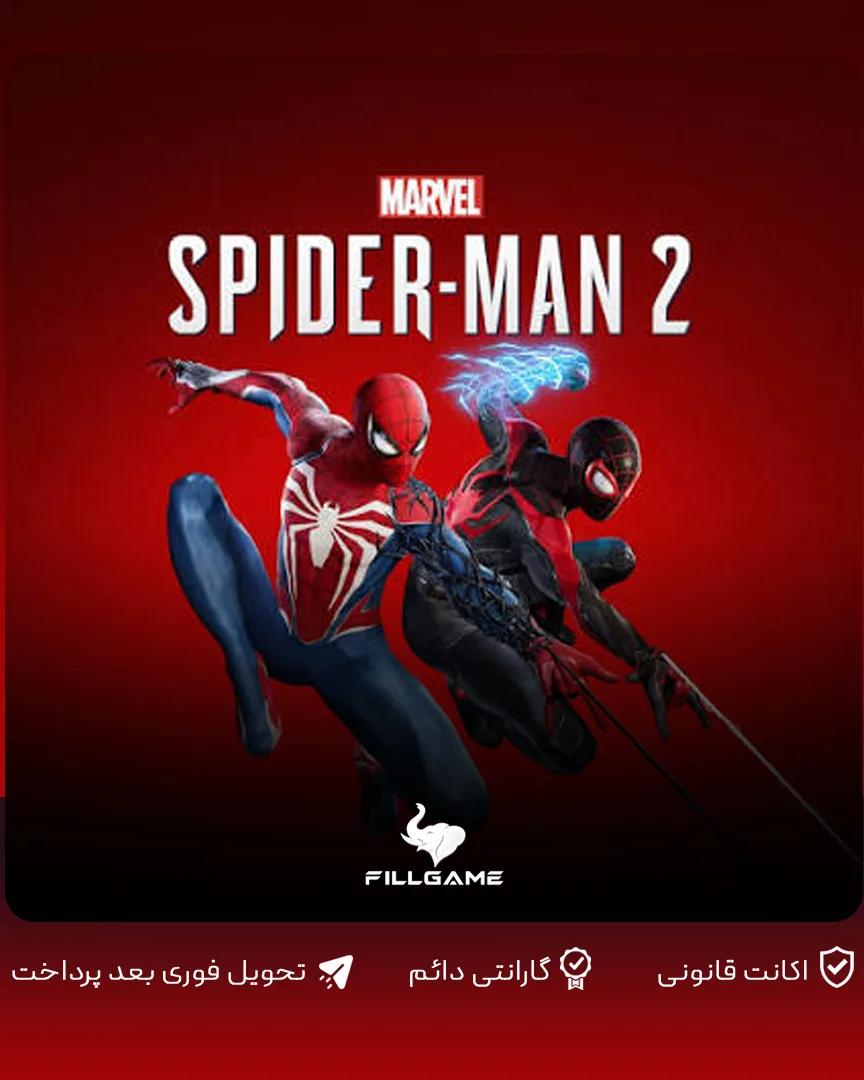 اکانت بازی Spiderman 2