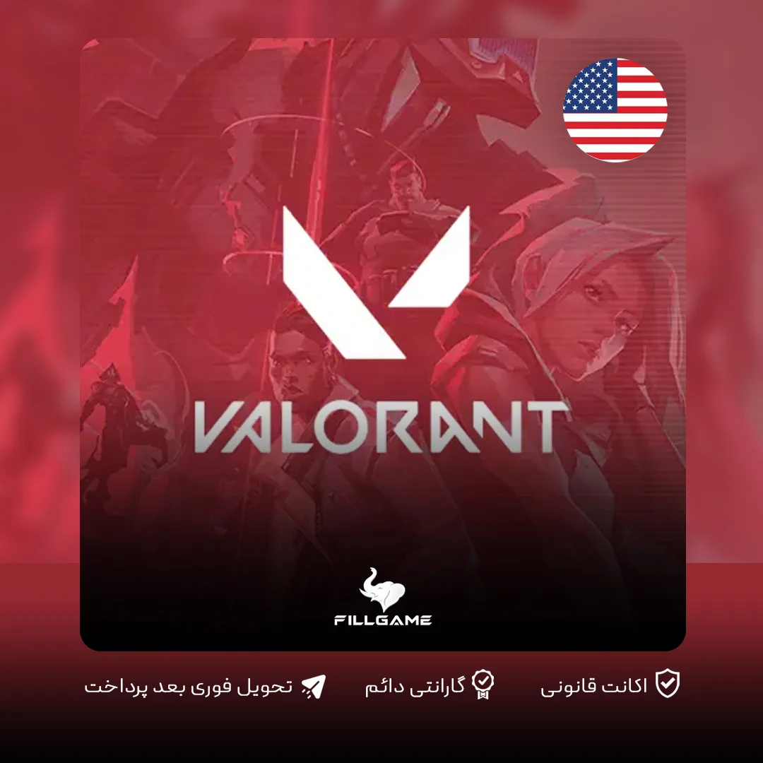گیفت کارت ولورانت پوینت آمریکا Valorant Points Gift Card