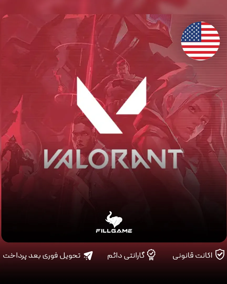 گیفت کارت ولورانت پوینت آمریکا Valorant Points Gift Card