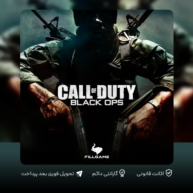 اکانت بازی Call of Duty: Black Ops
