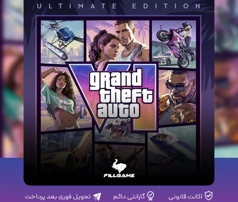 اکانت بازی Grand Theft Auto VI: Ultimate Edition