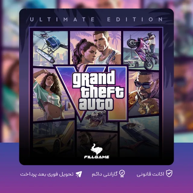 اکانت بازی Grand Theft Auto VI: Ultimate Edition